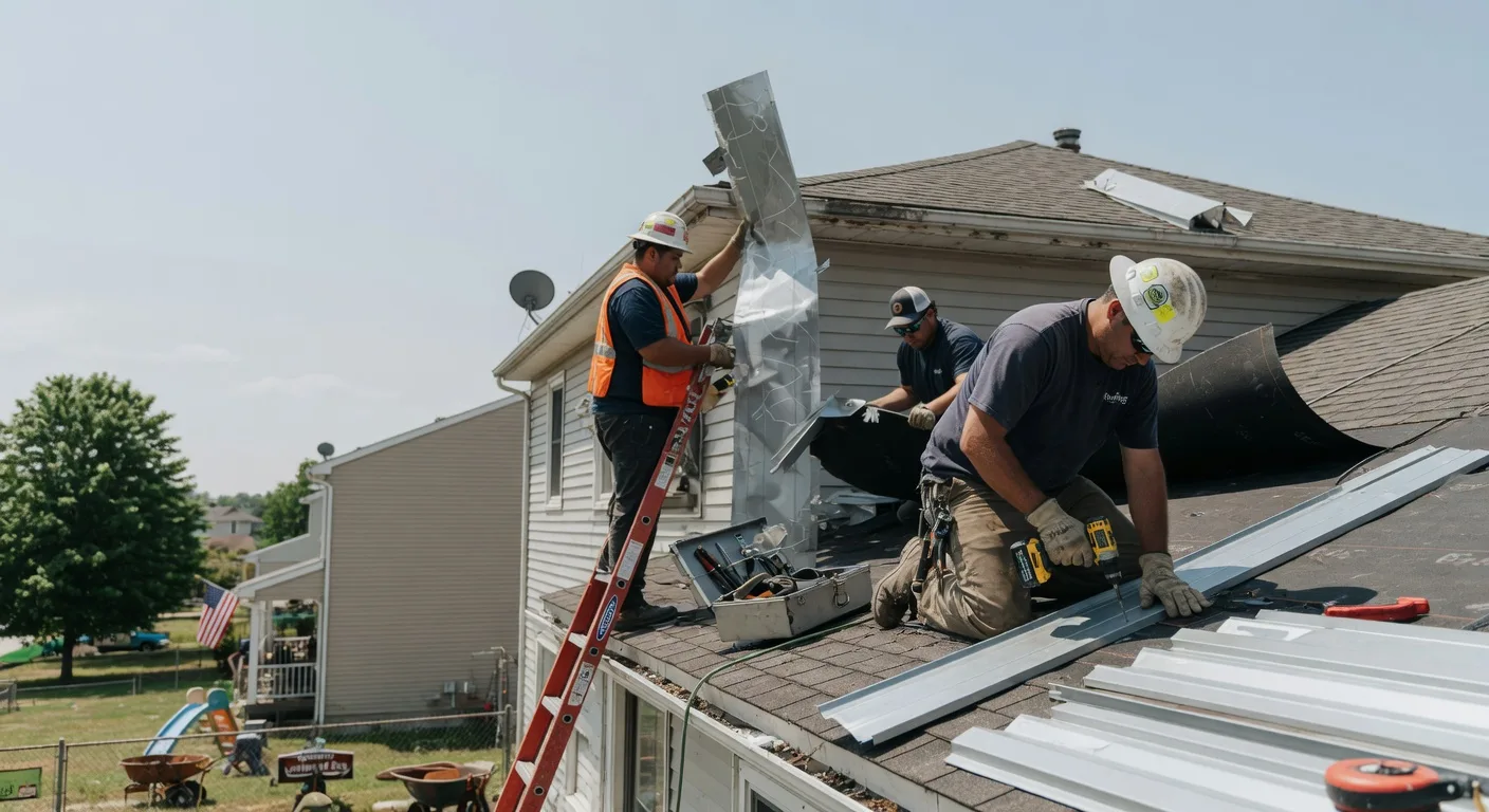 Metal Roofing Installation in Hessmer, LA near me